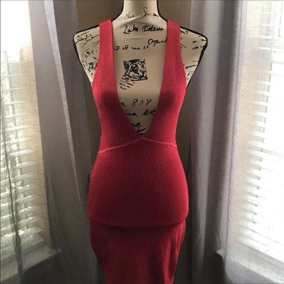 Red Bebe dress - Picture 3 of 3